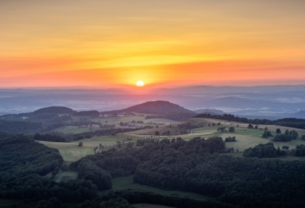 Sonnenuntergang Rhön © Sven Lachmann -Seaq68- Pixabay
