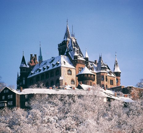 Schloss Wernigerode im Winter © Wernigerode Tourismus