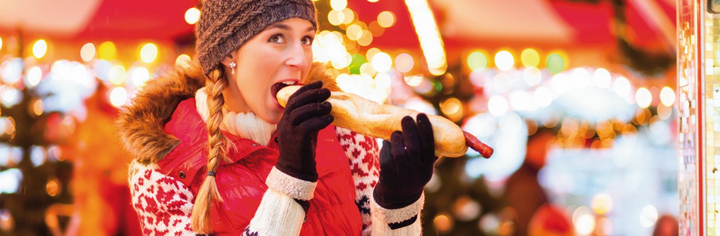 Auf dem Weihnachtsmarkt