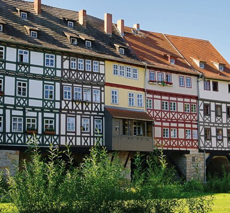 Krämerbrücke in Erfurt &copy; LianeM-shutterstock.com/2013