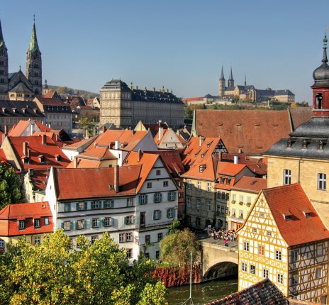 Blick über Bamberg © Frank-fotolia.com