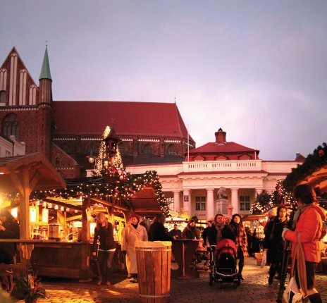 Bummel über den Schweriner Weihnachtsmarkt © Marieke Sobiech