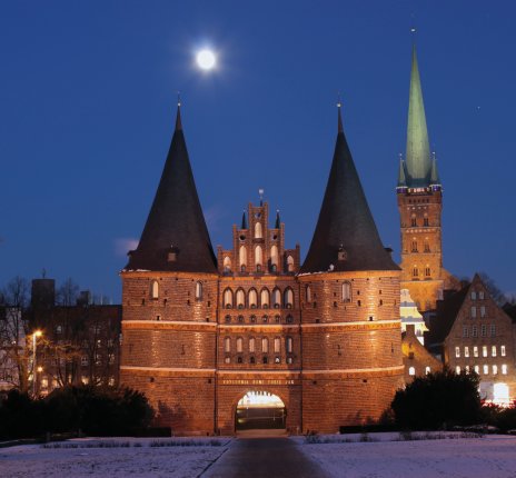 Winterabend in Lübeck © Thorsten Nieder - Fotolia.com