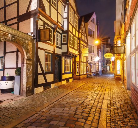 Historisches Schnoor Viertel in Bremen &copy; Kavalenkava - stock.adobe.com