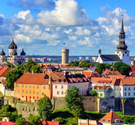 Blick auf Tallinn © Boris Stroujko