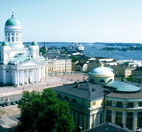 Stadtpanorama Helsinki mit Dom © Helsinki Tourist