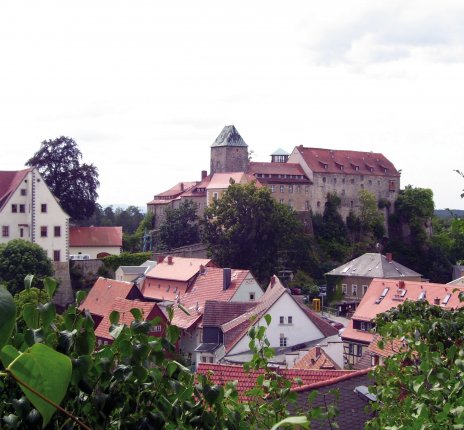 Blick auf Burg Hohnstein